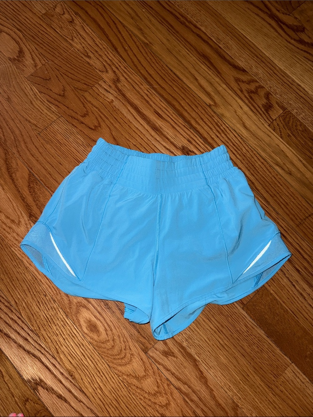 lululemon athletica Light Blue Athletic Shorts